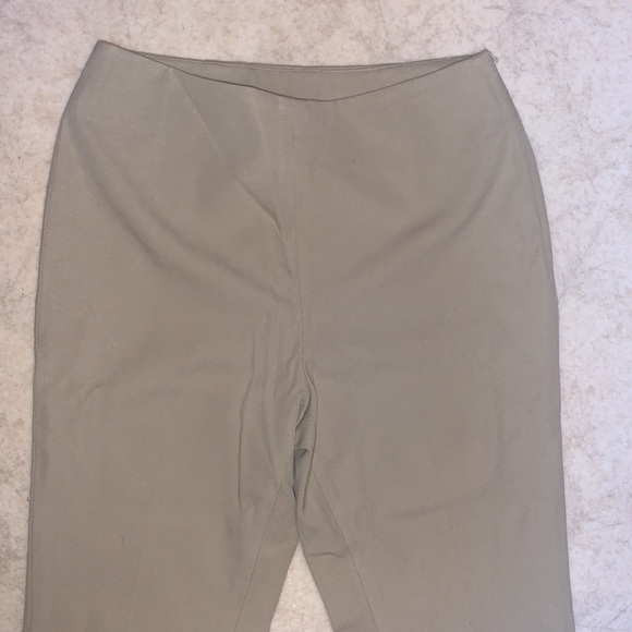 Cleo tan straight leg business casual pants - Picture 2 of 5